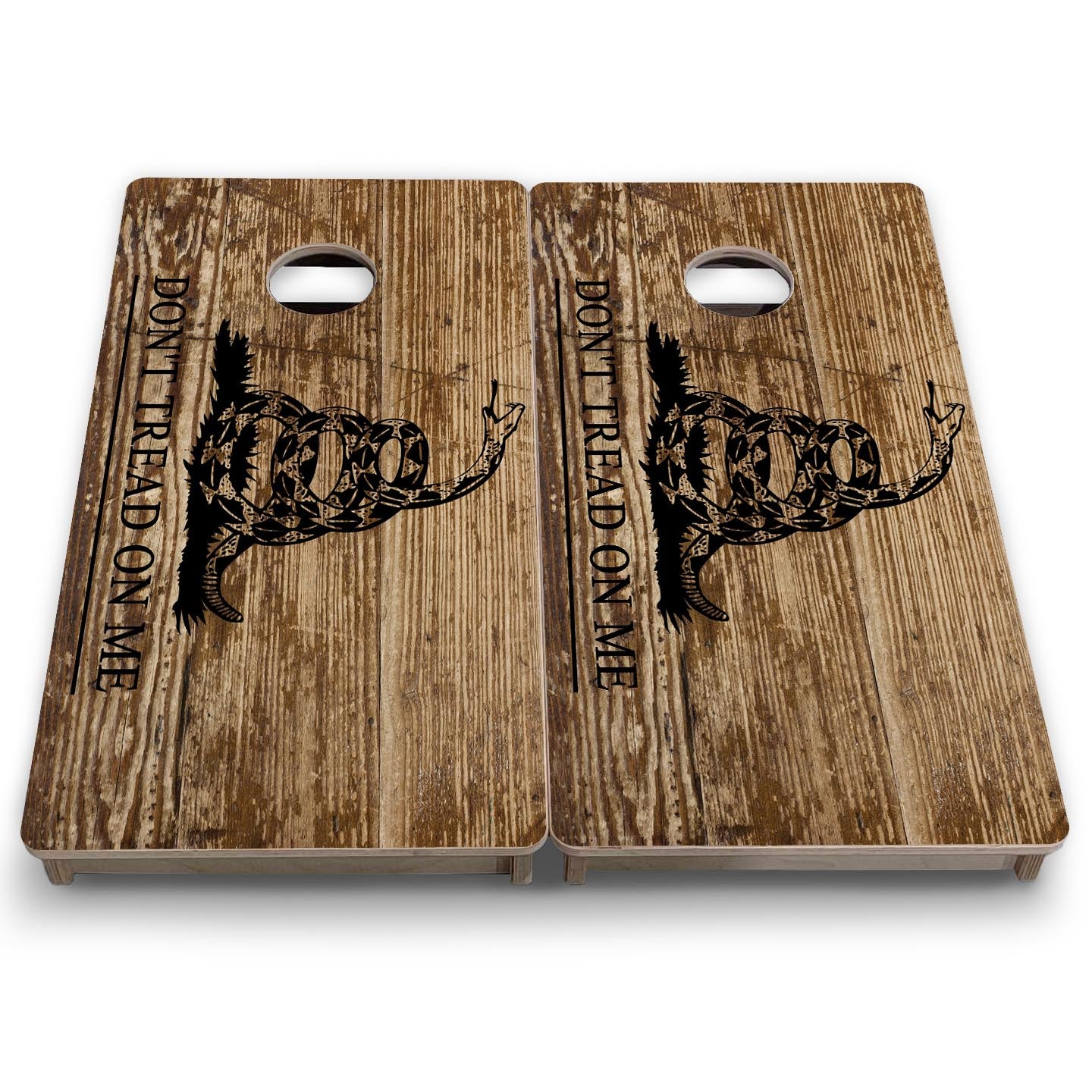 Wood DTOM - Mini or Vacation Size Cornhole Boards