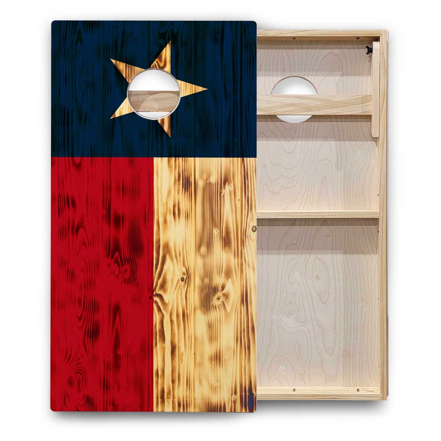 Texas Themed Cornhole Boards - Backyard Series