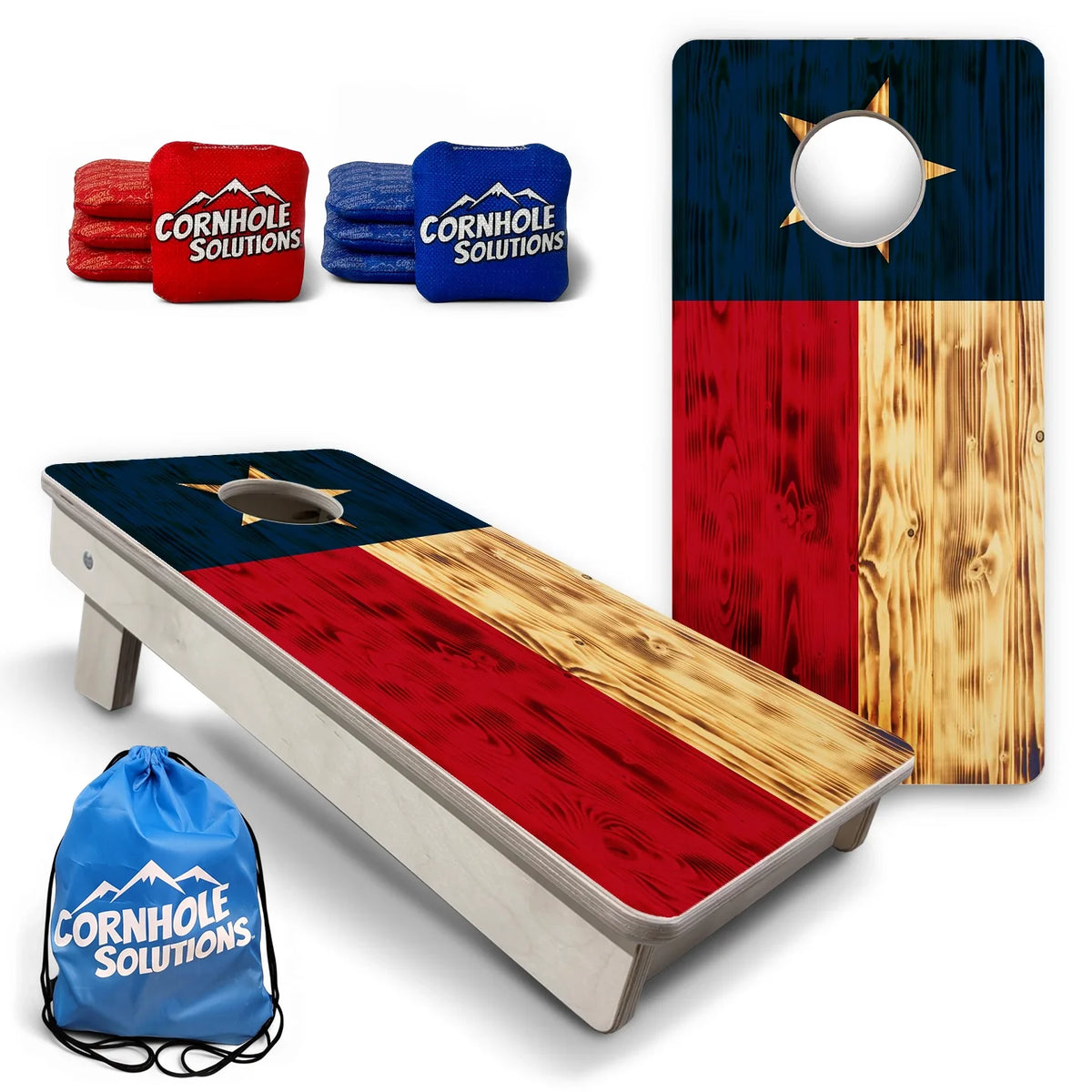 Rustic Texas Flag Mini Boards – 8 Mini Bags Included