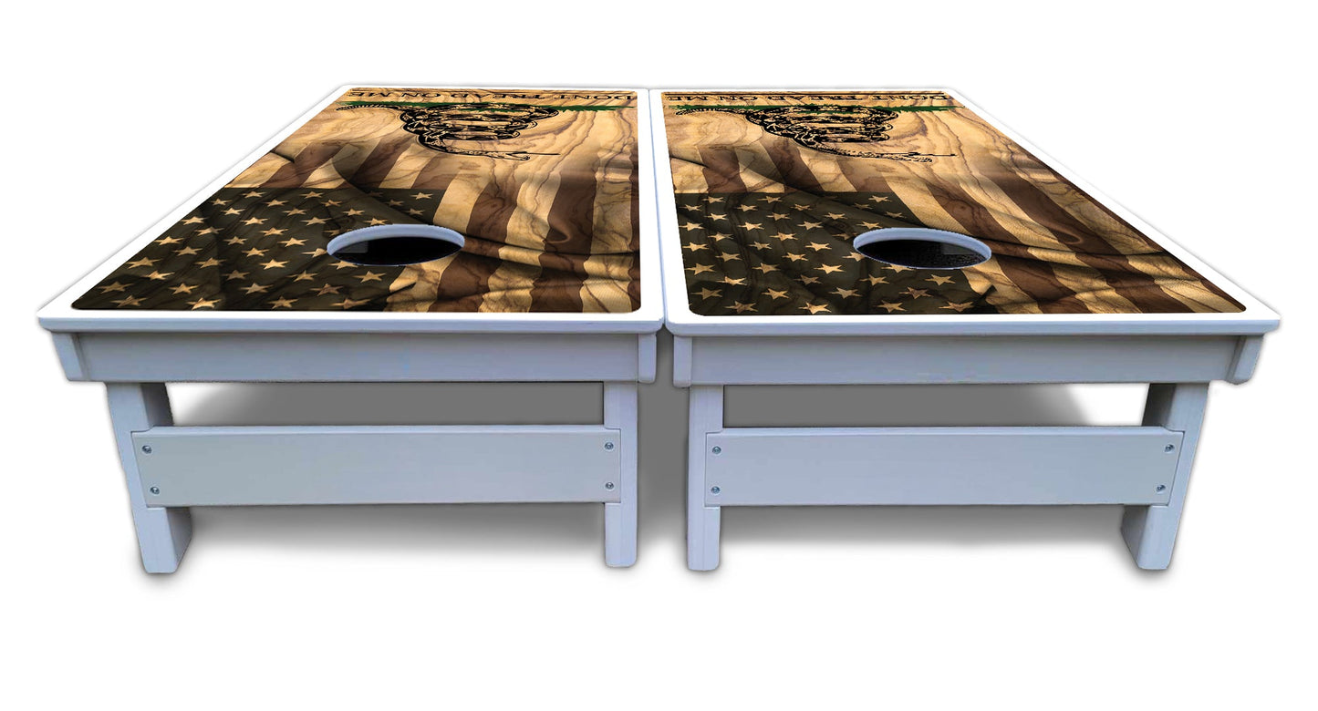 DTOM Flag 3 Cornhole Boards - All Weather Series