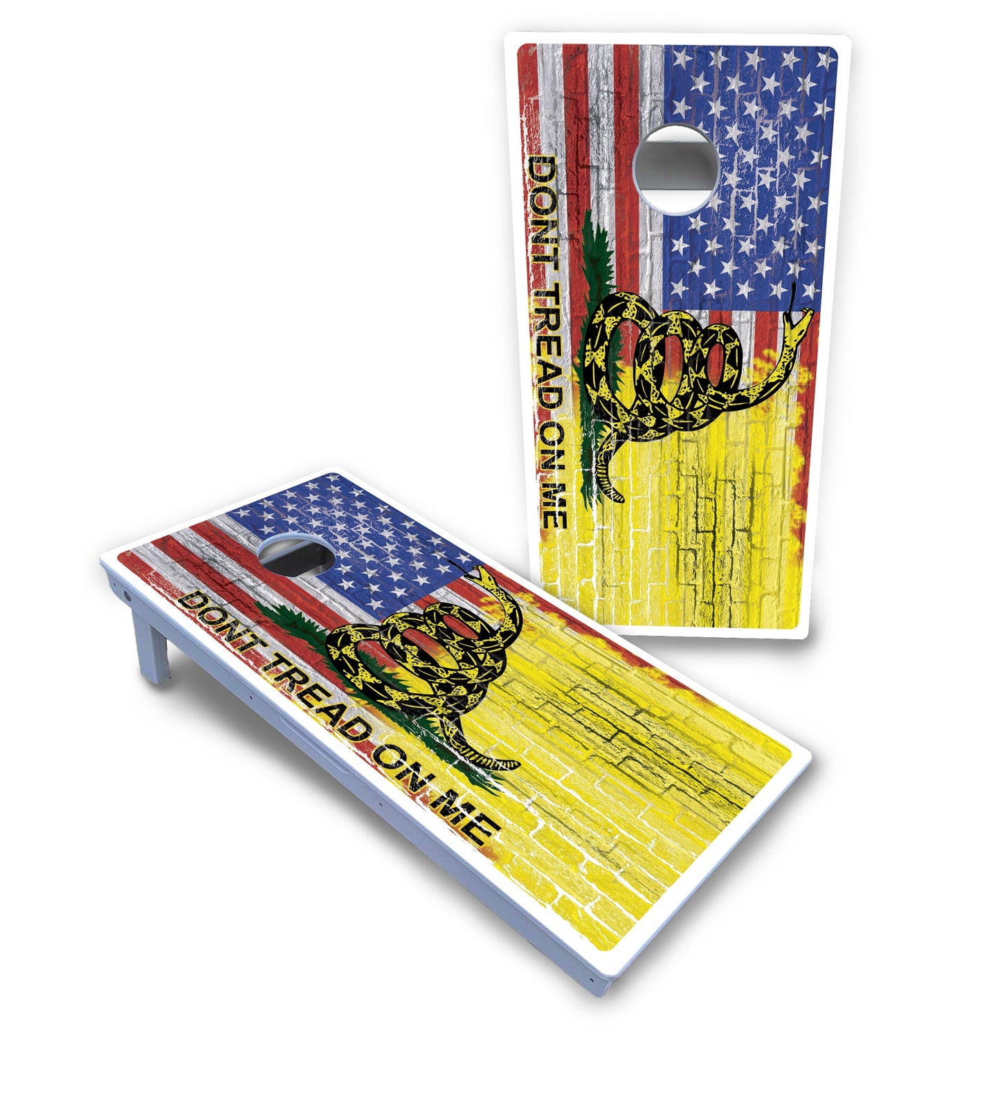 DTOM Flag 2 Cornhole Boards - All Weather Series