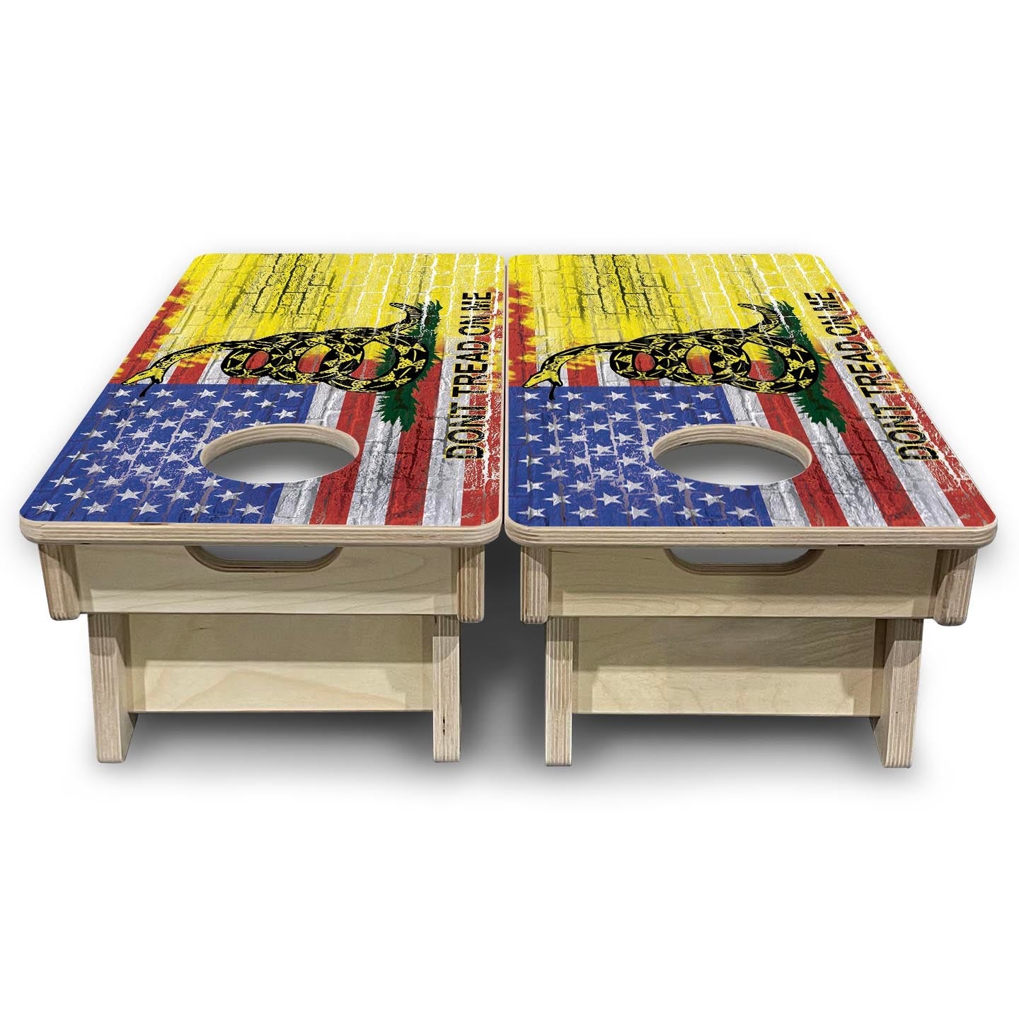 DTOM Yellow Brick - Mini or Vacation Size Cornhole Boards