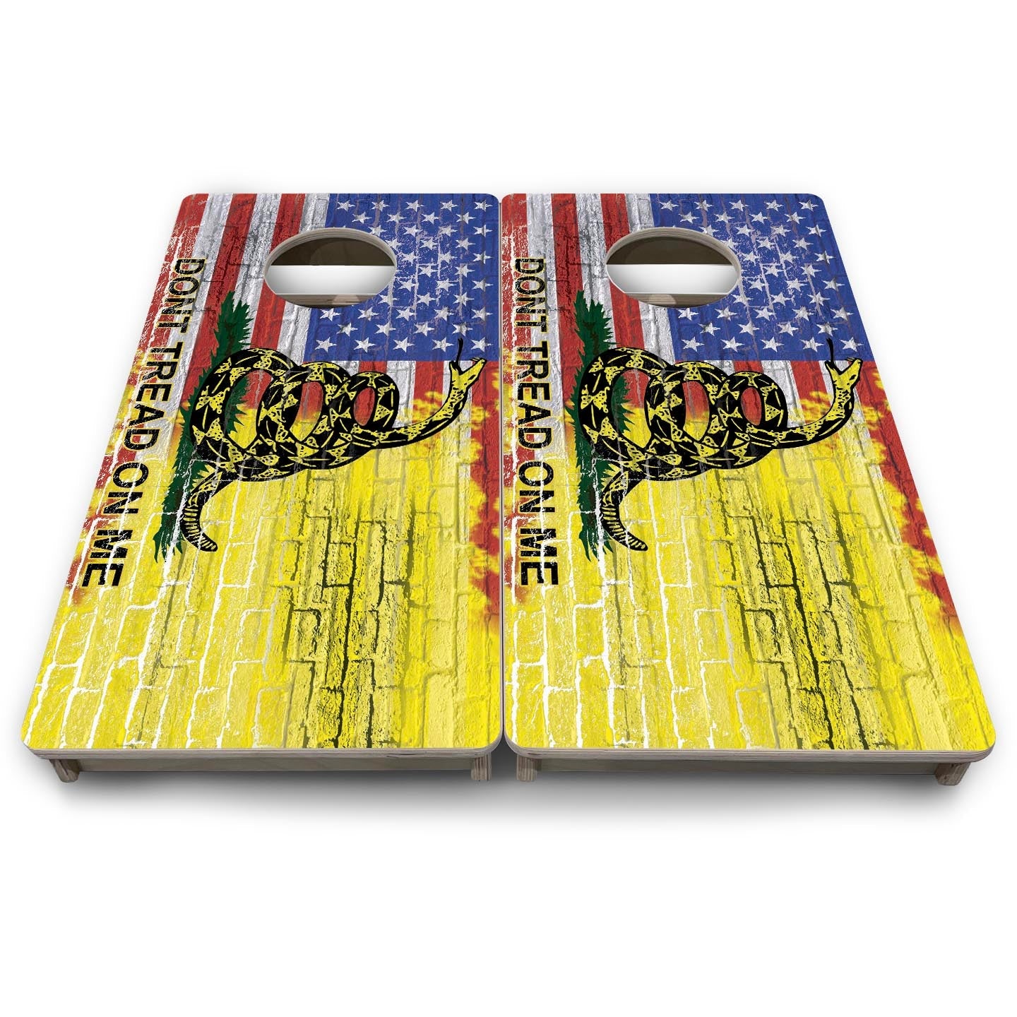 DTOM Yellow Brick - Mini or Vacation Size Cornhole Boards