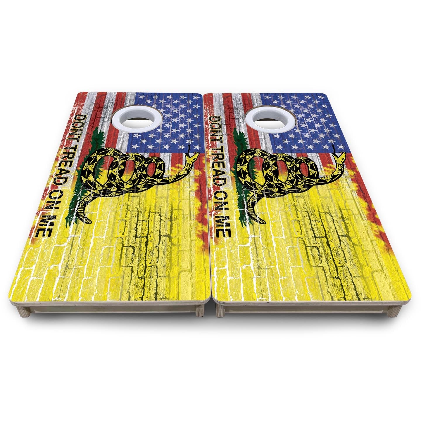 DTOM Yellow Brick - Mini or Vacation Size Cornhole Boards