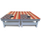 Faded Texas & American Flags Cornhole Boards - All Weather Series
