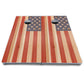 Faded Texas & American Flags Cornhole Boards - All Weather Series
