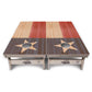 Faded Texas & USA Flag Cornhole Boards – Tournament Series