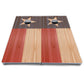 Faded Texas & American Flags Cornhole Boards - All Weather Series