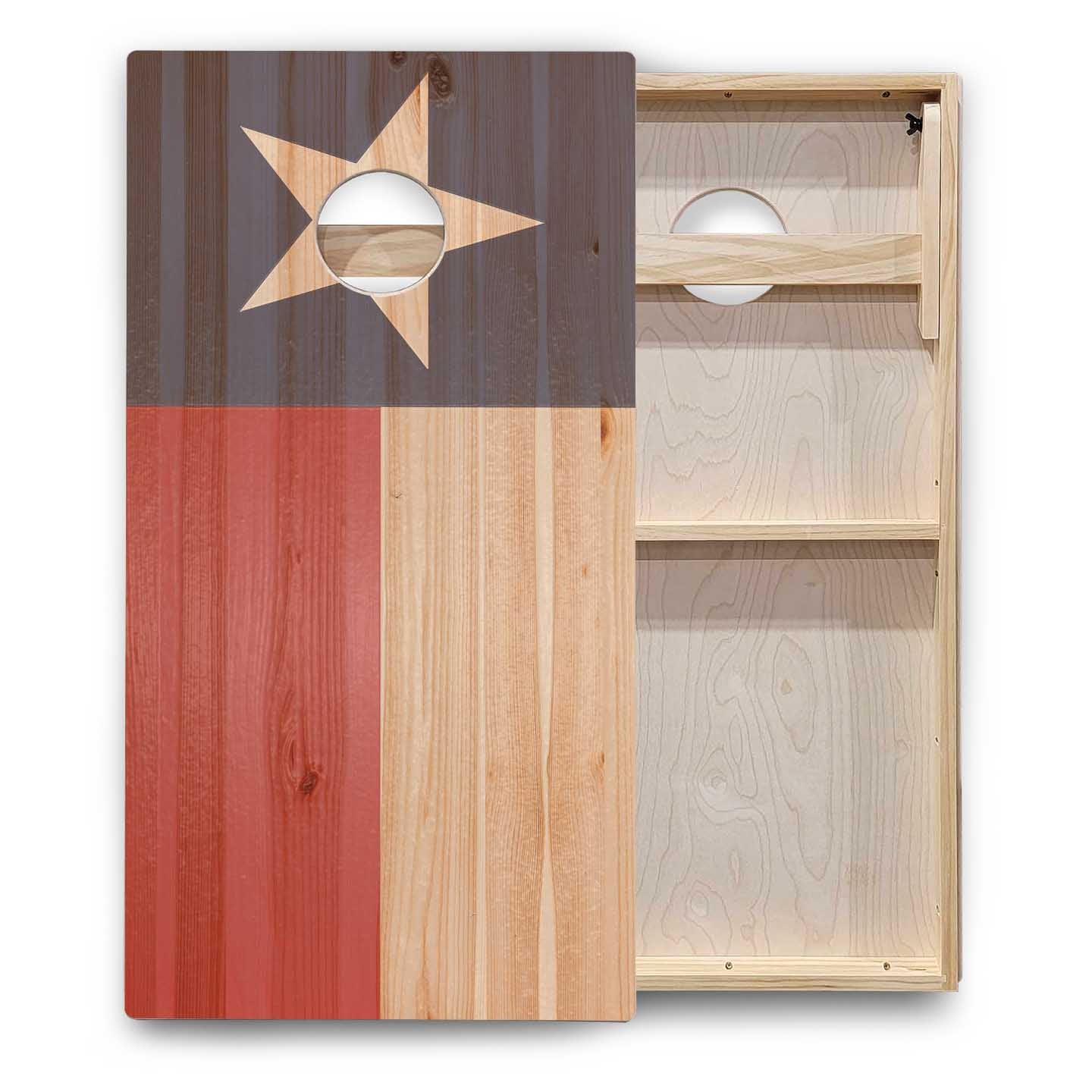 Texas Themed Cornhole Boards - Backyard Series