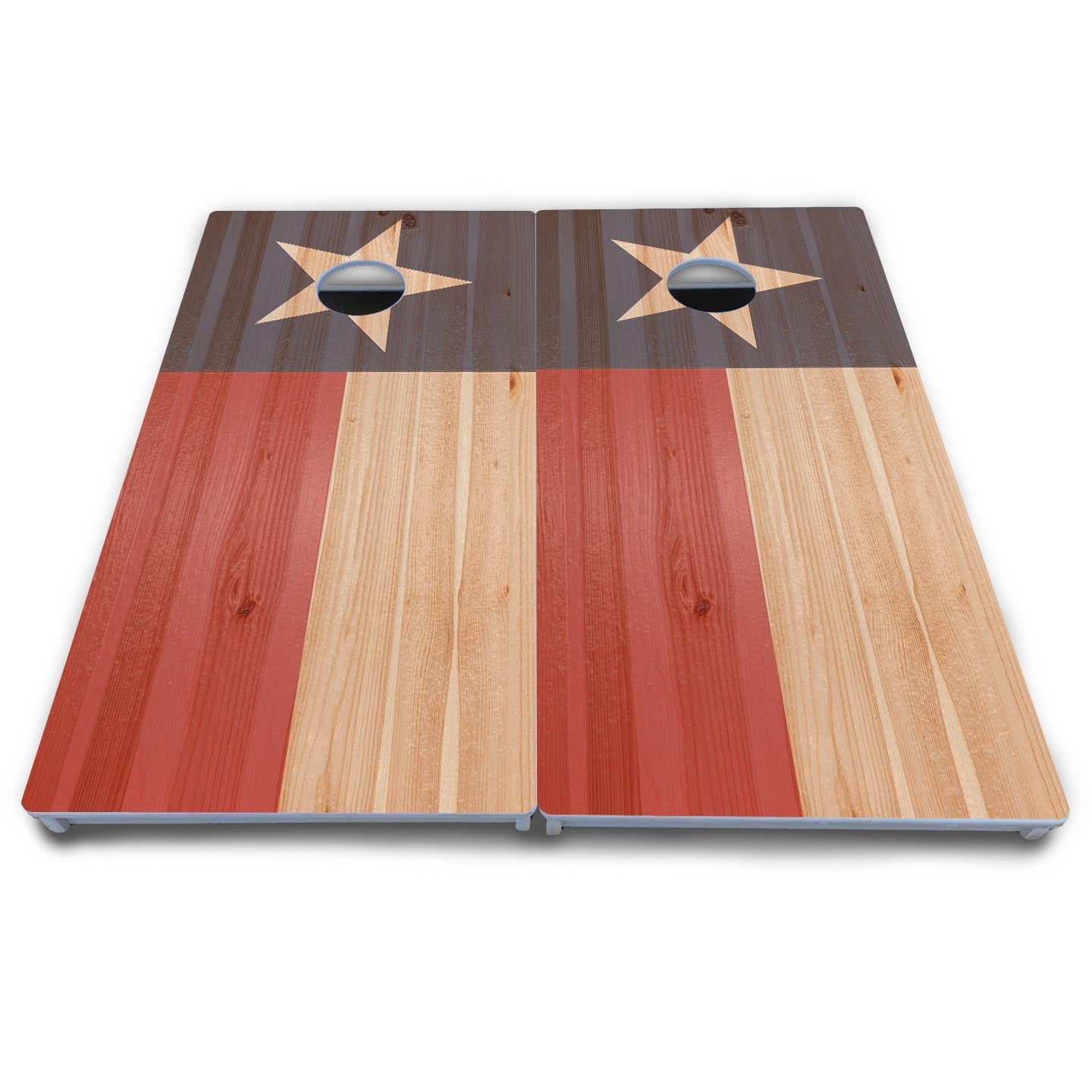 Faded Texas & American Cornhole Boards - All Weather Series