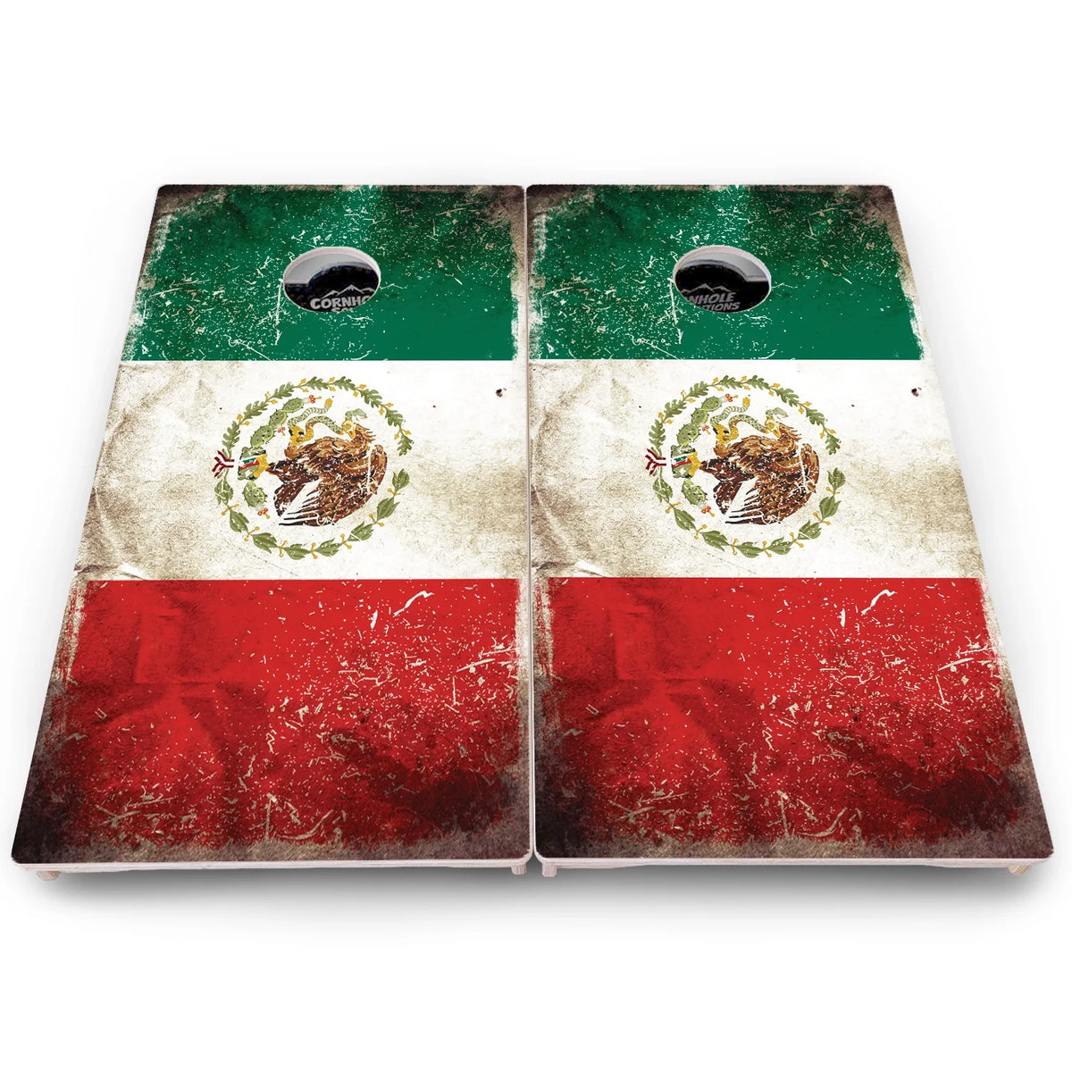 Texas & Mexico Flag Cornhole Boards – Pro Lite or Pro Elite