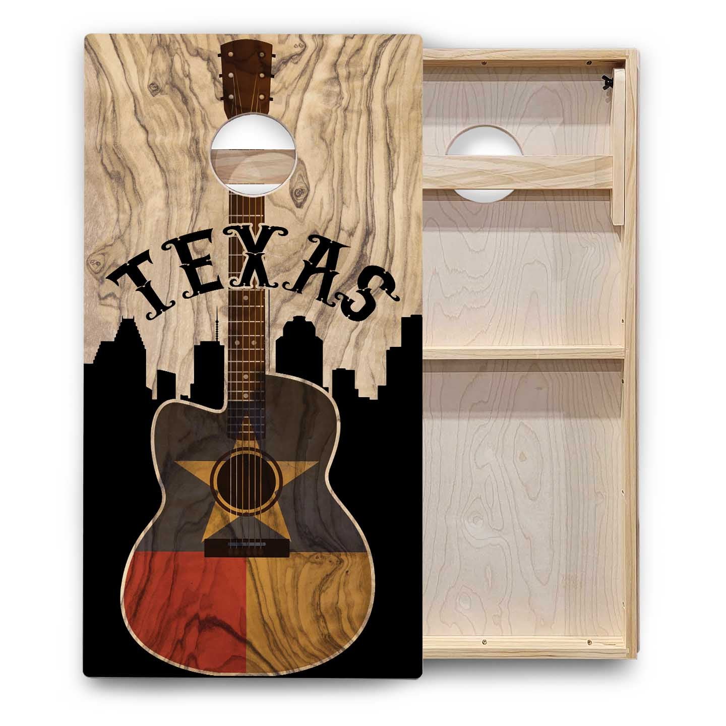 Texas Themed Cornhole Boards - Backyard Series