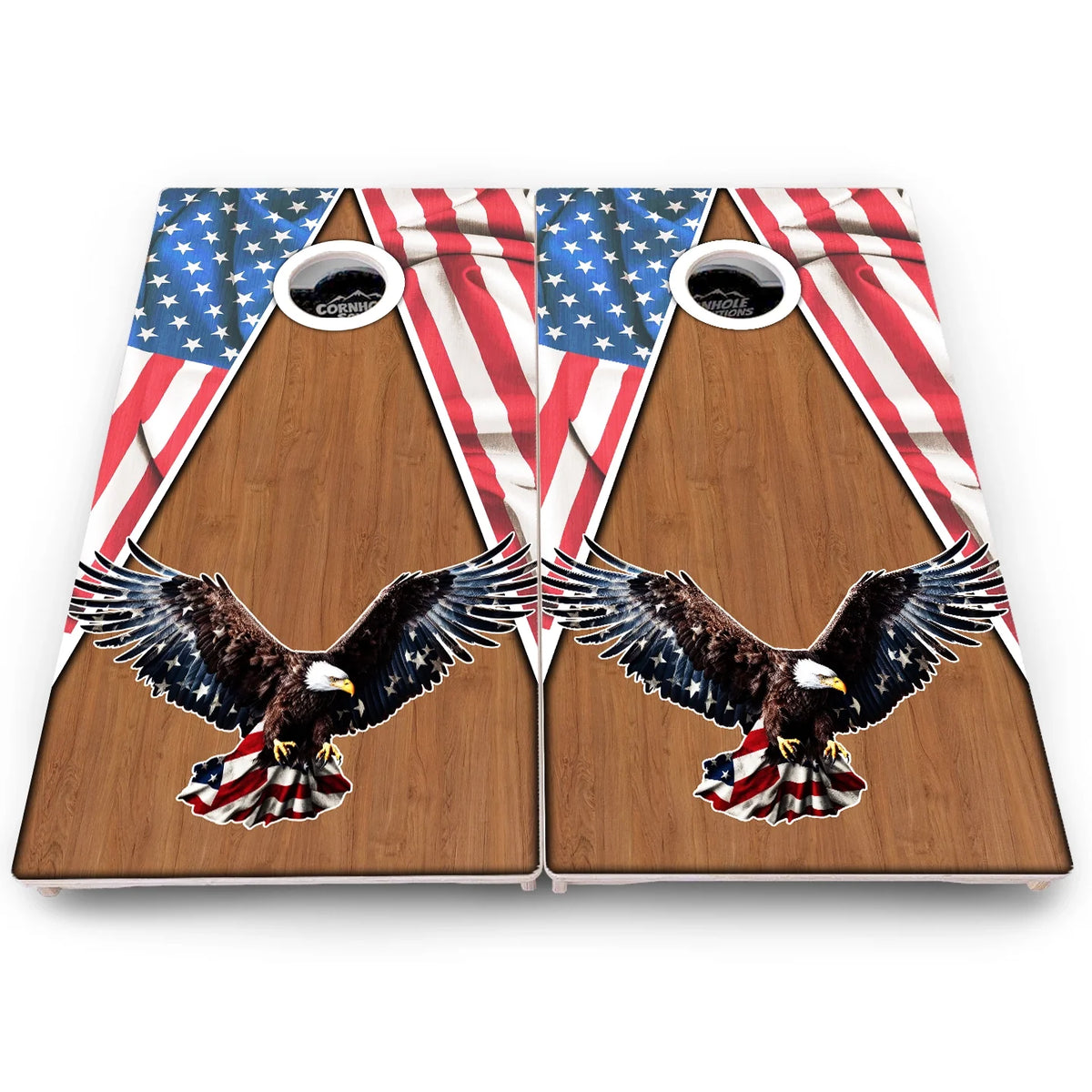 Eagle Flag Cornhole Boards – Pro Lite or Pro Elite