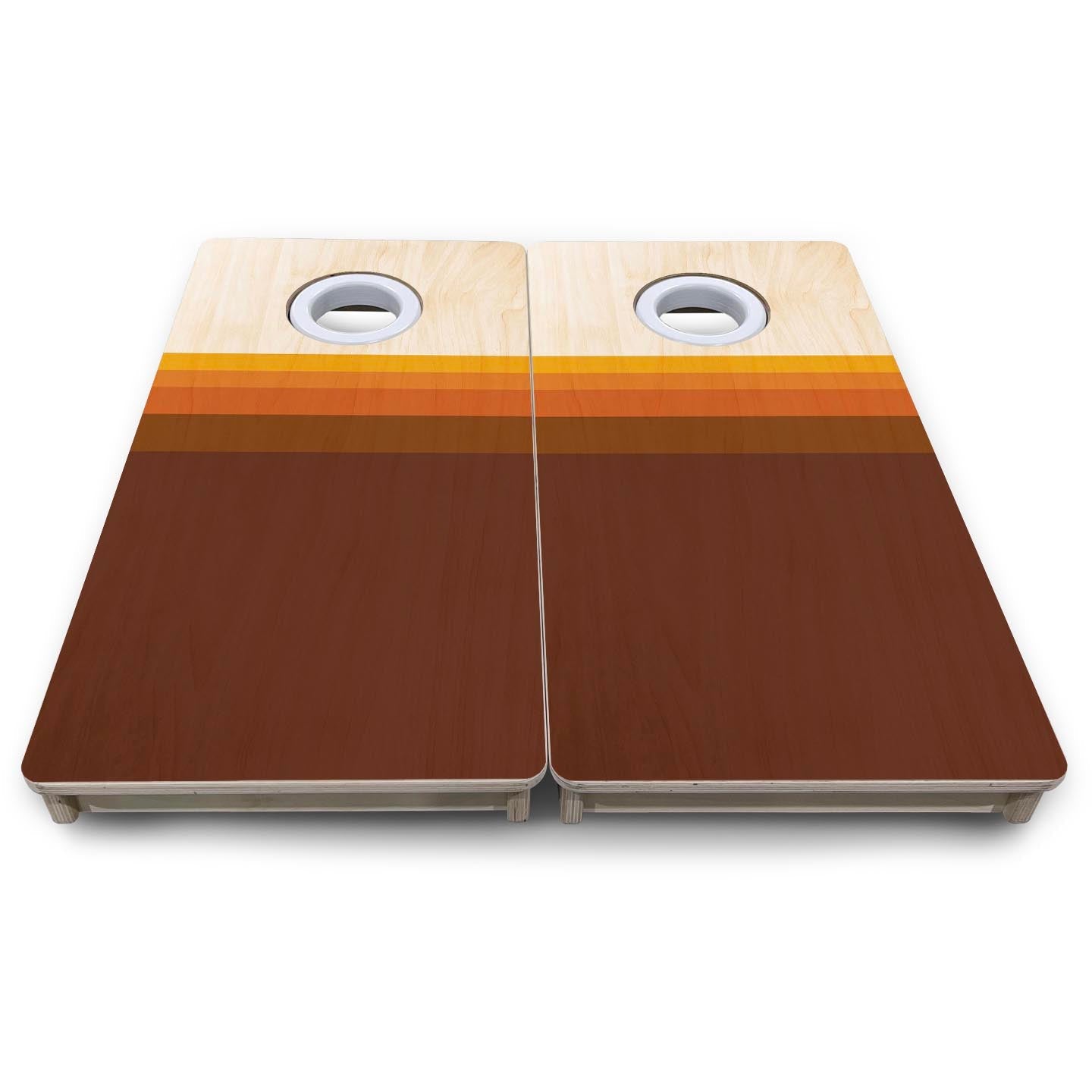 Retro Gradient - Mini or Vacation Size Cornhole Boards