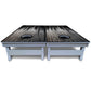 Greyscale Pine Trees Cornhole Boards - All Weather Series