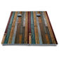 Metallic Wood Planks Cornhole Boards - All Weather Series