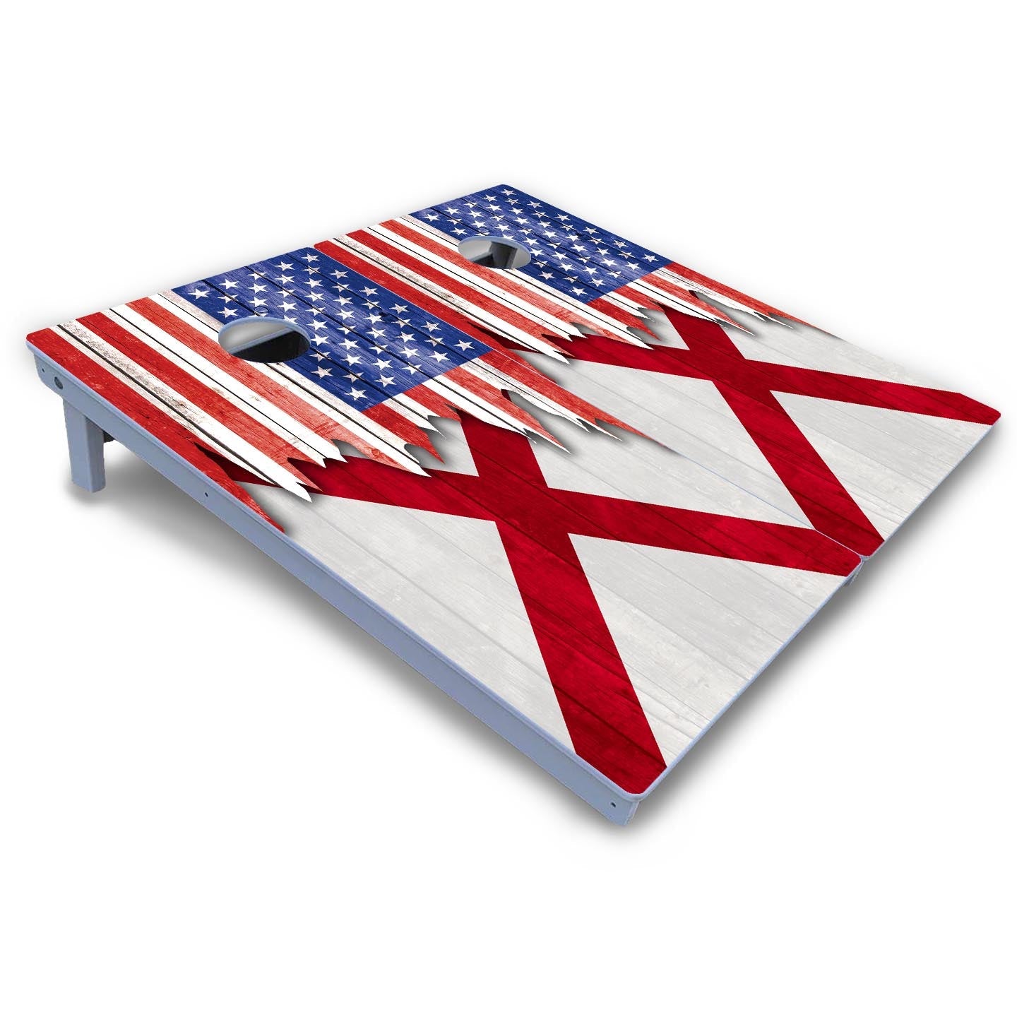 State Flag Designs Alabama to Georgia Cornhole Boards - All Weather Series