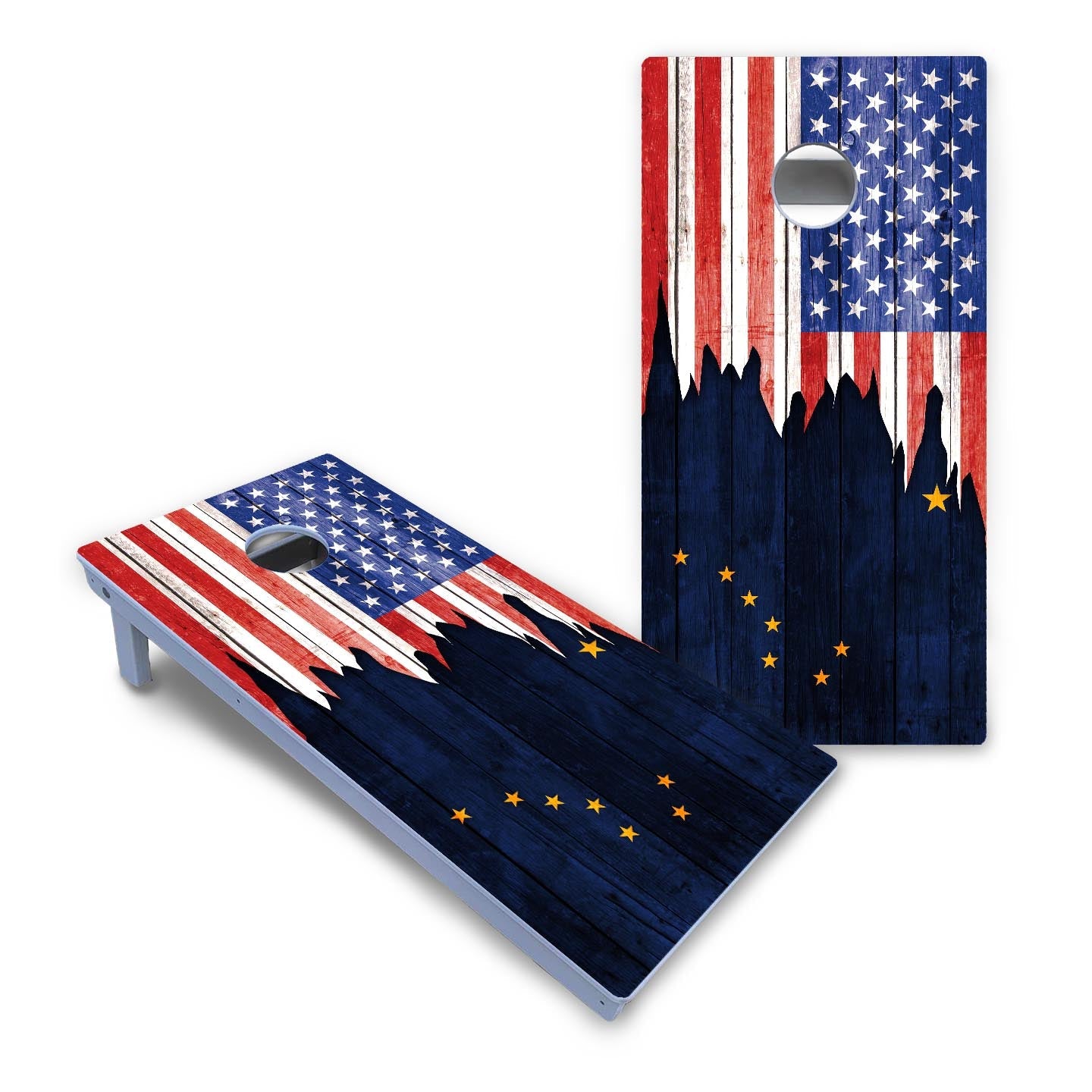 State Flag Designs Alabama to Georgia Cornhole Boards - All Weather Series