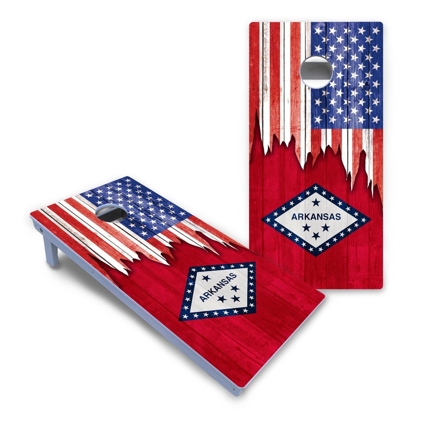 State Flag Designs Alabama to Georgia Cornhole Boards - All Weather Series
