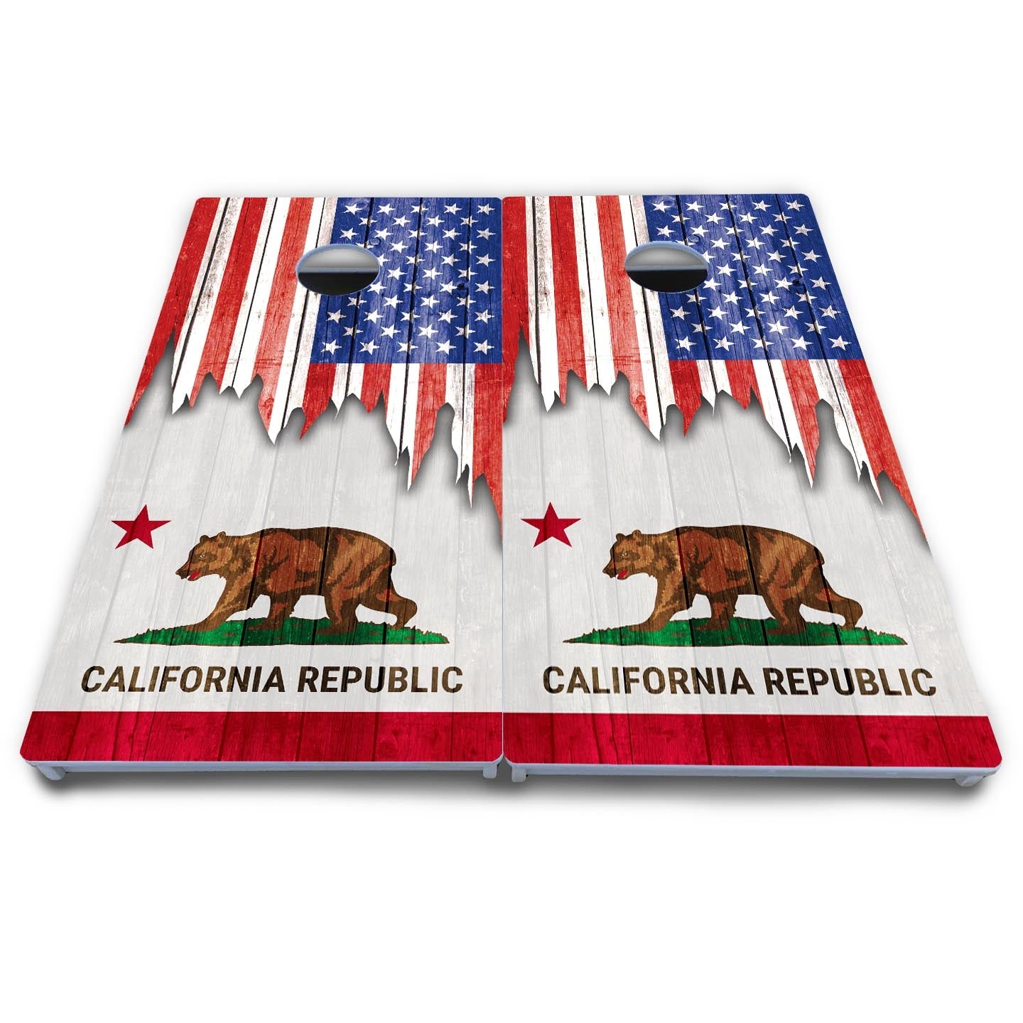 State Flag Designs Alabama to Georgia Cornhole Boards - All Weather Series