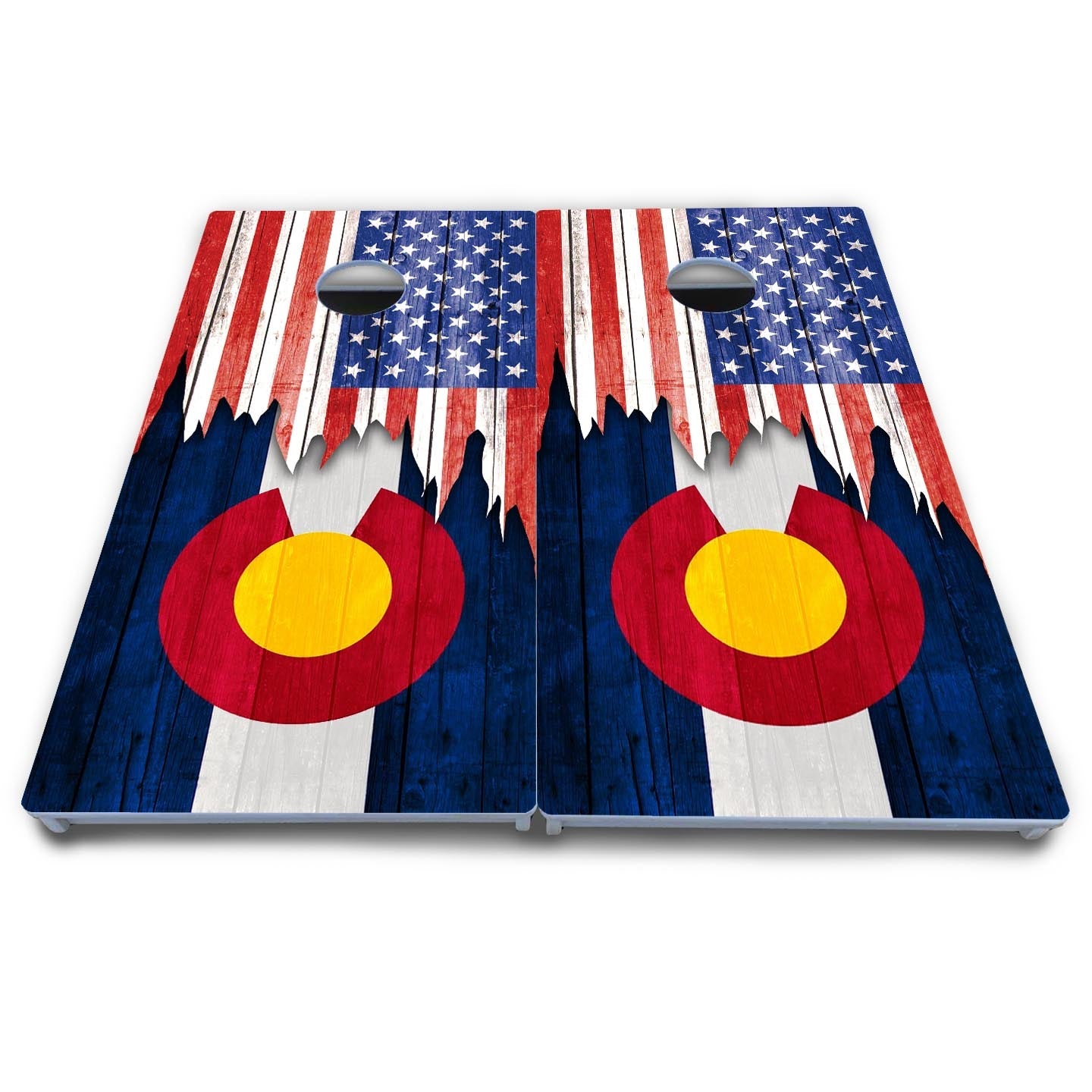 State Flag Designs Alabama to Georgia Cornhole Boards - All Weather Series