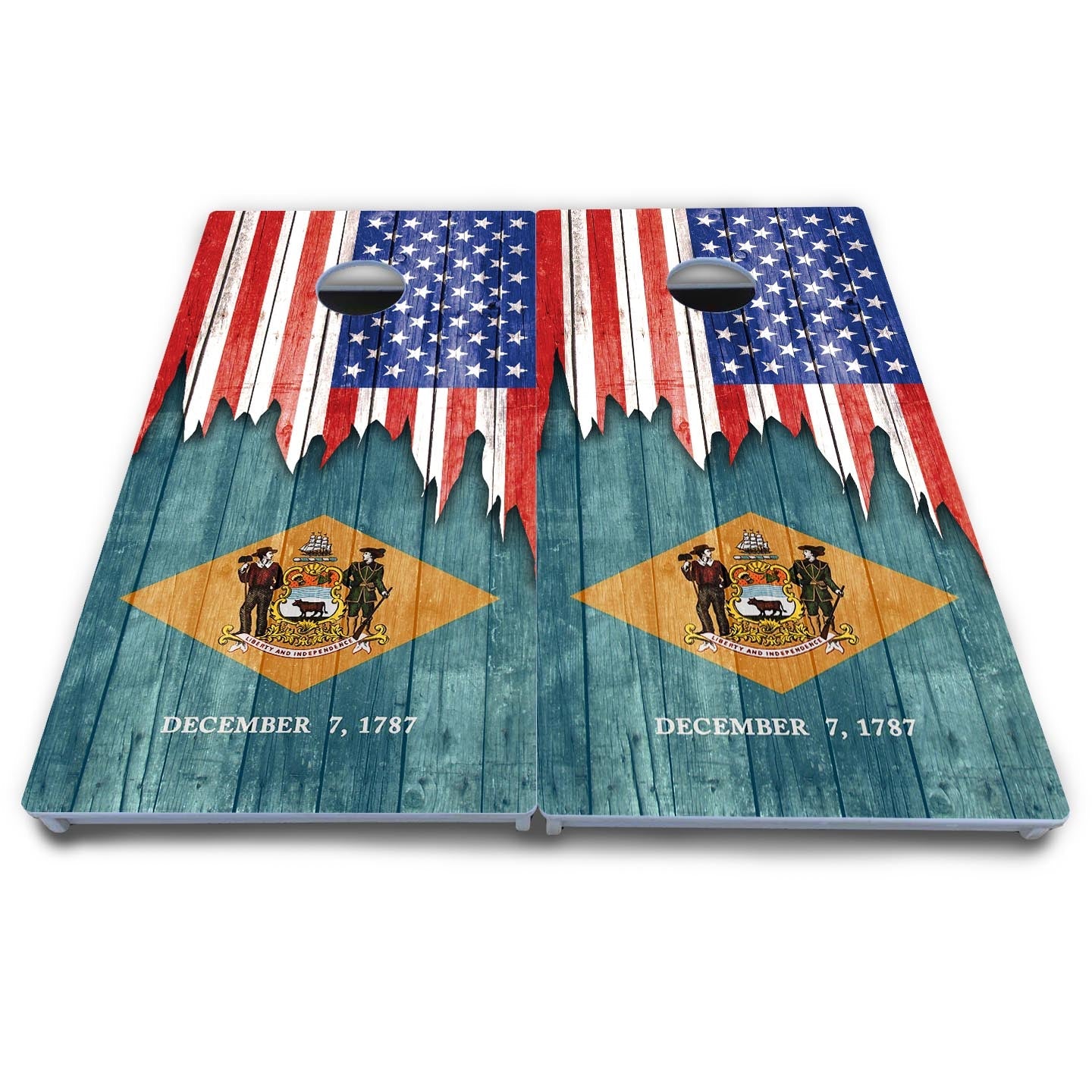 State Flag Designs Alabama to Georgia Cornhole Boards - All Weather Series