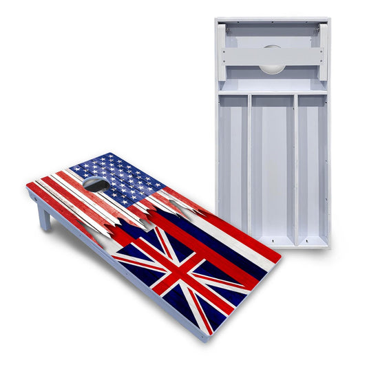 State Flag Designs Hawaii to Maryland Cornhole Boards - All Weather Series