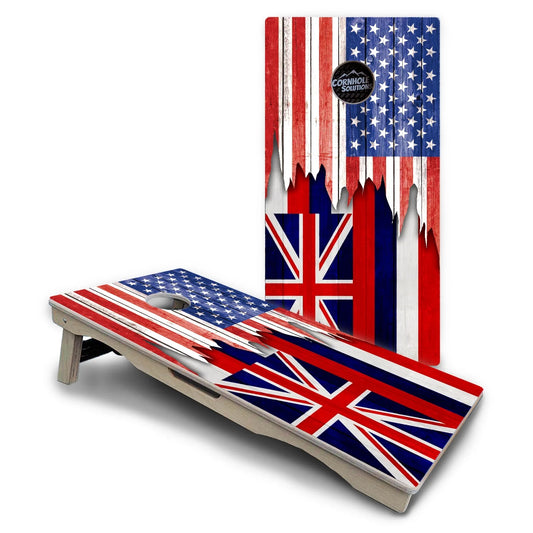 State Flag Cornhole Boards – HI to MD – Pro Lite or Pro Elite
