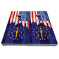 State Flag Designs Hawaii to Maryland Cornhole Boards - All Weather Series