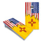 State Flag Designs New Mexico to South Carolina Cornhole Boards - All Weather Series