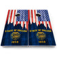 State Flag Cornhole Boards – NM to SC – Pro Lite or Pro Elite