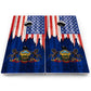 State Flag Cornhole Boards – NM to SC – Pro Lite or Pro Elite