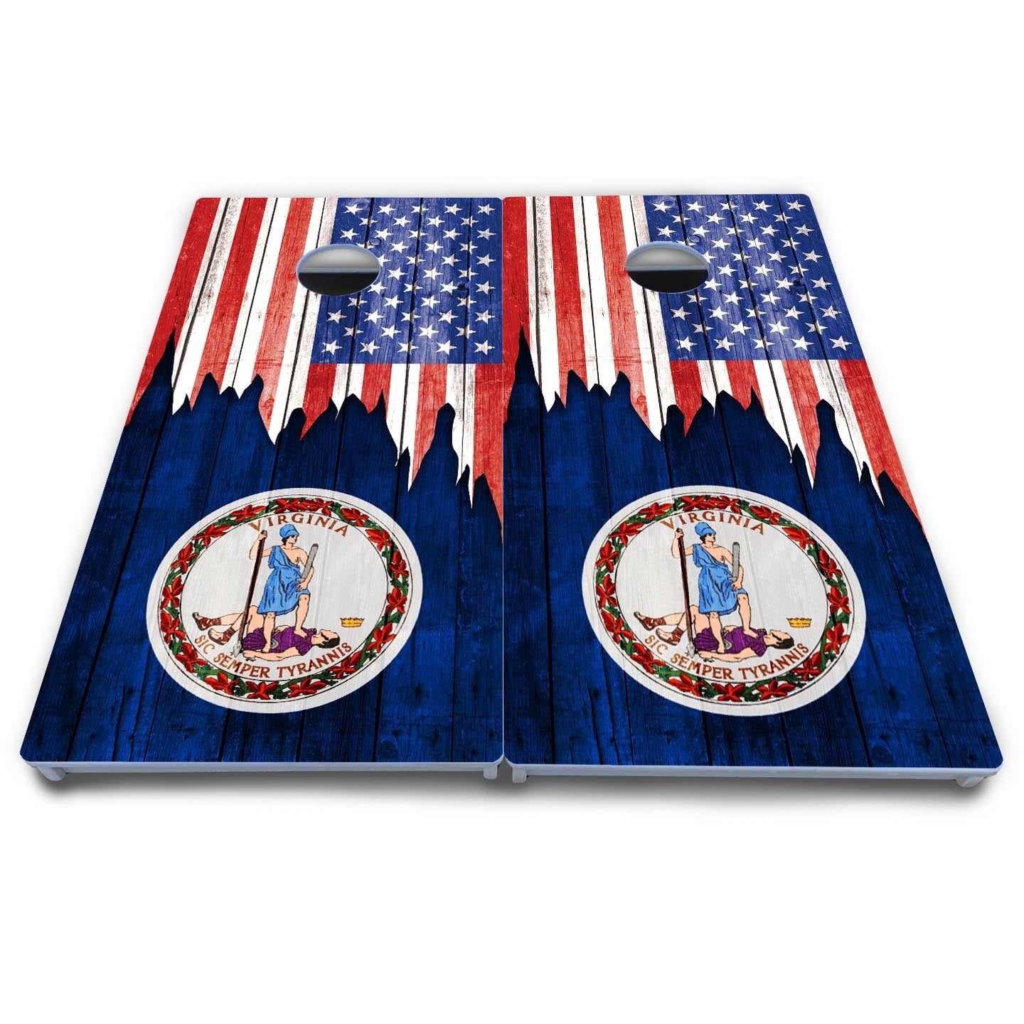 State Flag Designs South Dakota to Wyoming Cornhole Boards - All Weather Series