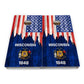 State Flag Cornhole Boards – SD–WY – Tournament Series