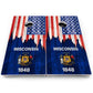 State Flag Cornhole Boards – SD to WY – Pro Lite or Pro Elite
