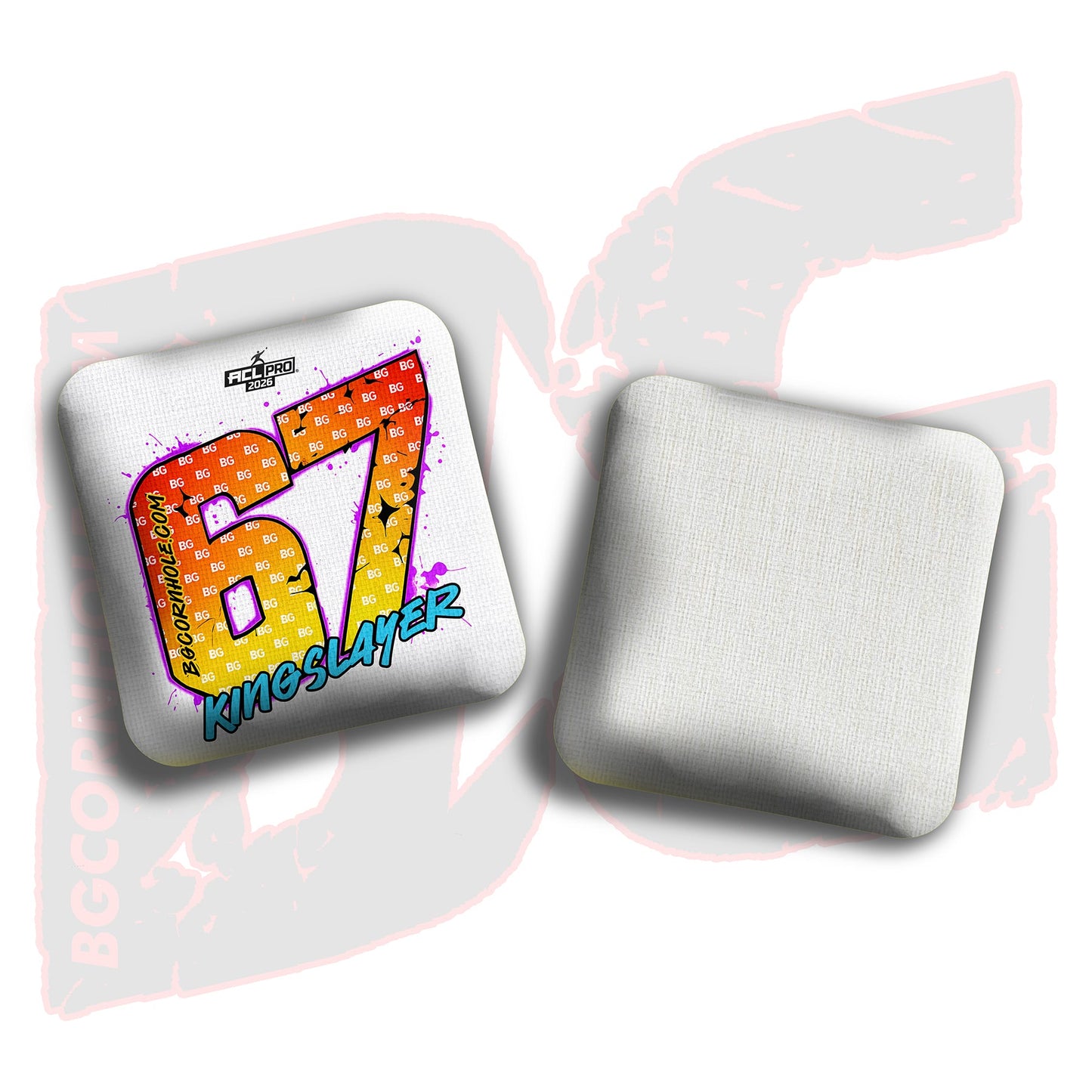 2026 BG Multiple Bag Models"67" - ACL Pro Stamped Cornhole Bags - SET OF 4 BAGS