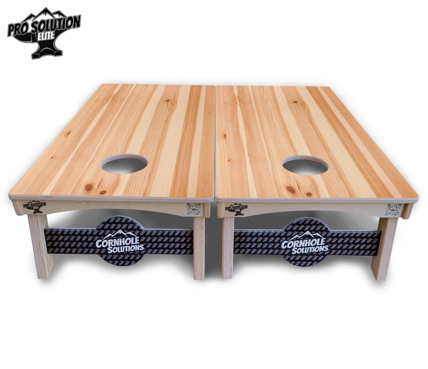 Pine Wood Cornhole Boards - Pro Solution Elite Series