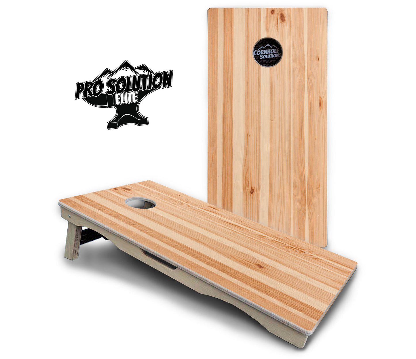 Pine Wood Cornhole Boards - Pro Solution Elite Series