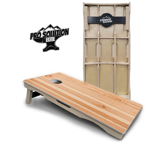 Pine Wood Cornhole Boards - Pro Solution Elite Series
