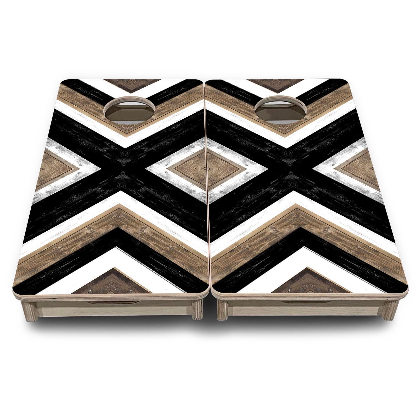 X Pattern - Mini or Vacation Size Cornhole Boards