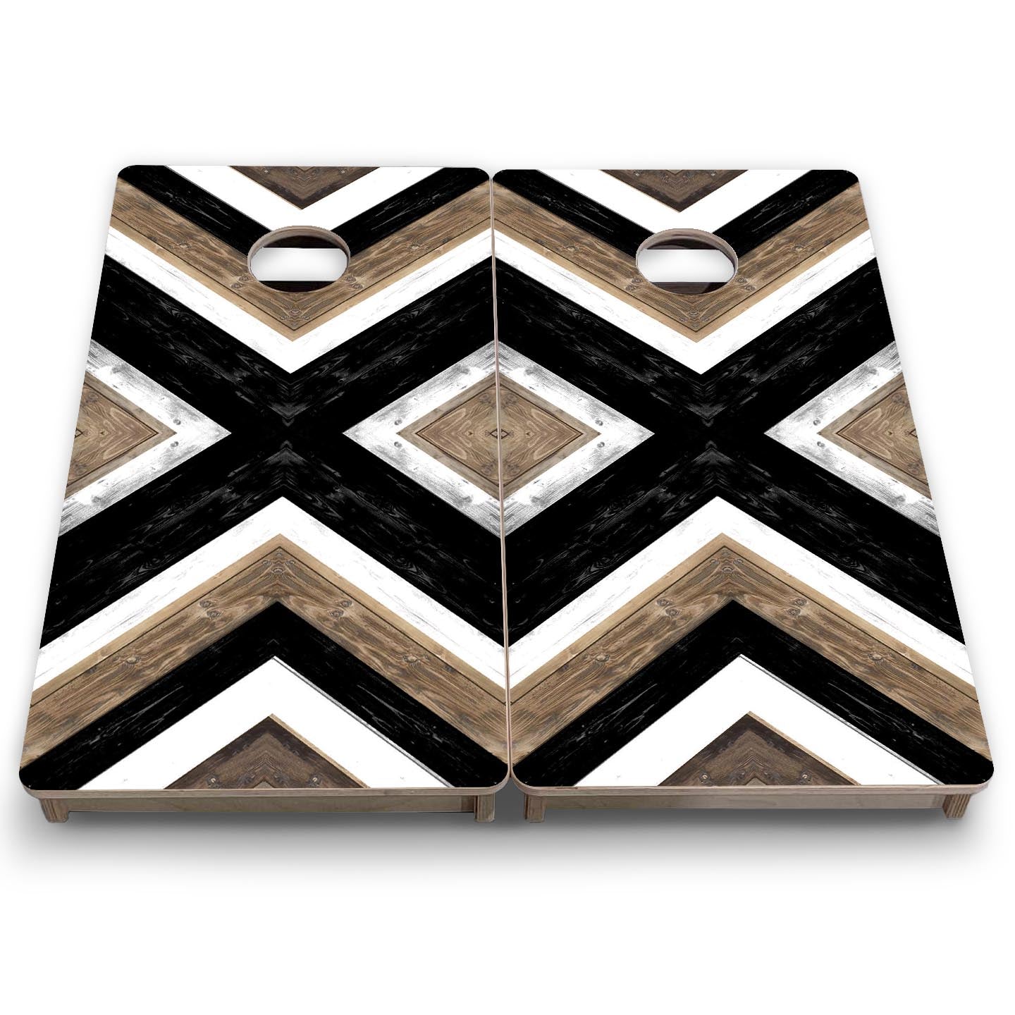 X Pattern - Mini or Vacation Size Cornhole Boards