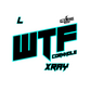 2027 WTF X-RAY Aqua/Black carpet - ACL Pro Stamped Cornhole Bags - Set of 4 bags