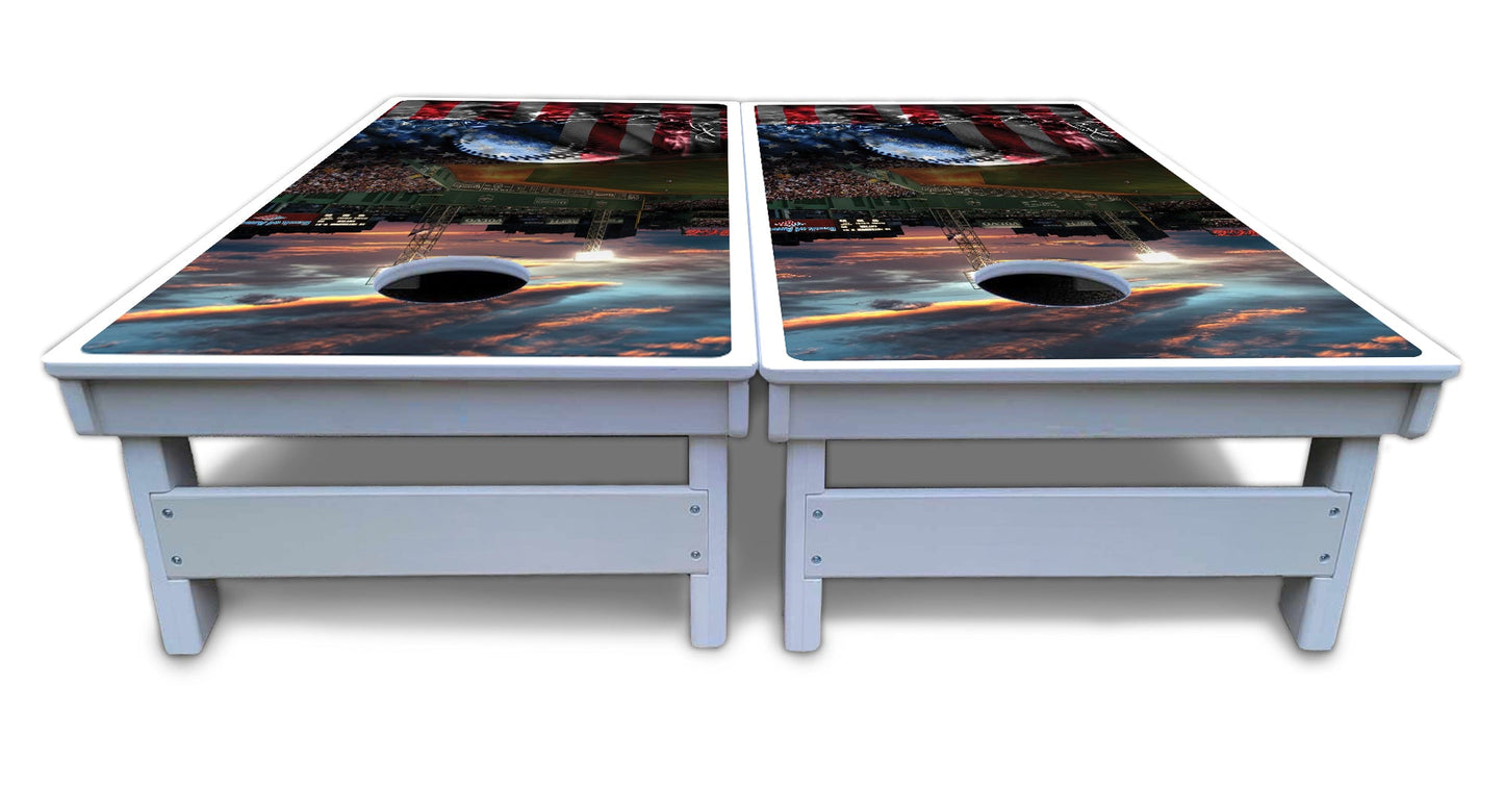 Baseball Field Cornhole Boards - All Weather Series