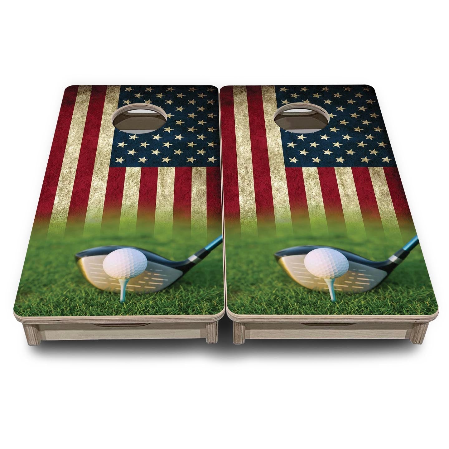 Golf Flag - Mini or Vacation Size Cornhole Boards
