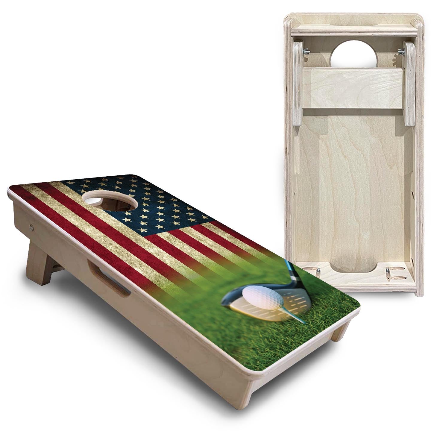 Golf Flag - Mini or Vacation Size Cornhole Boards