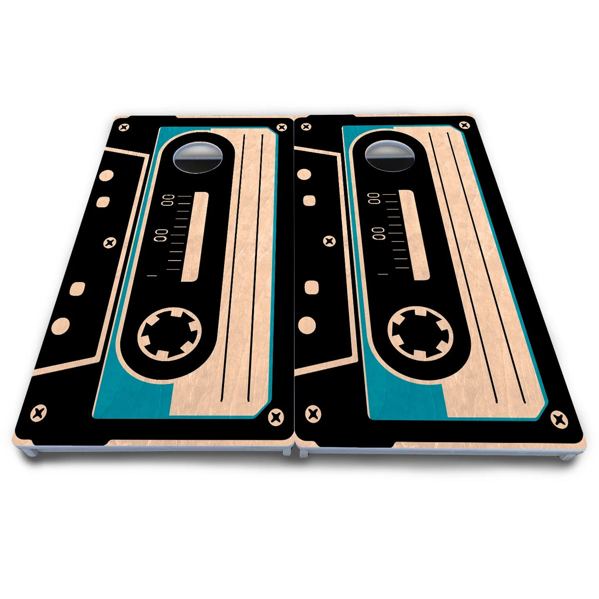 Cassette Tape Cornhole Boards - All Weather Series