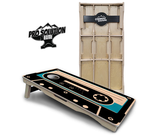 Cassette Tape Cornhole Boards - Pro Solution Elite Series