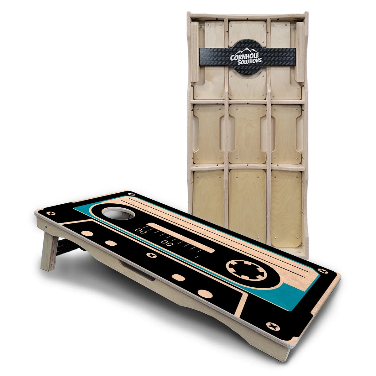 Cassette Tape Cornhole Boards – Pro Lite or Pro Elite