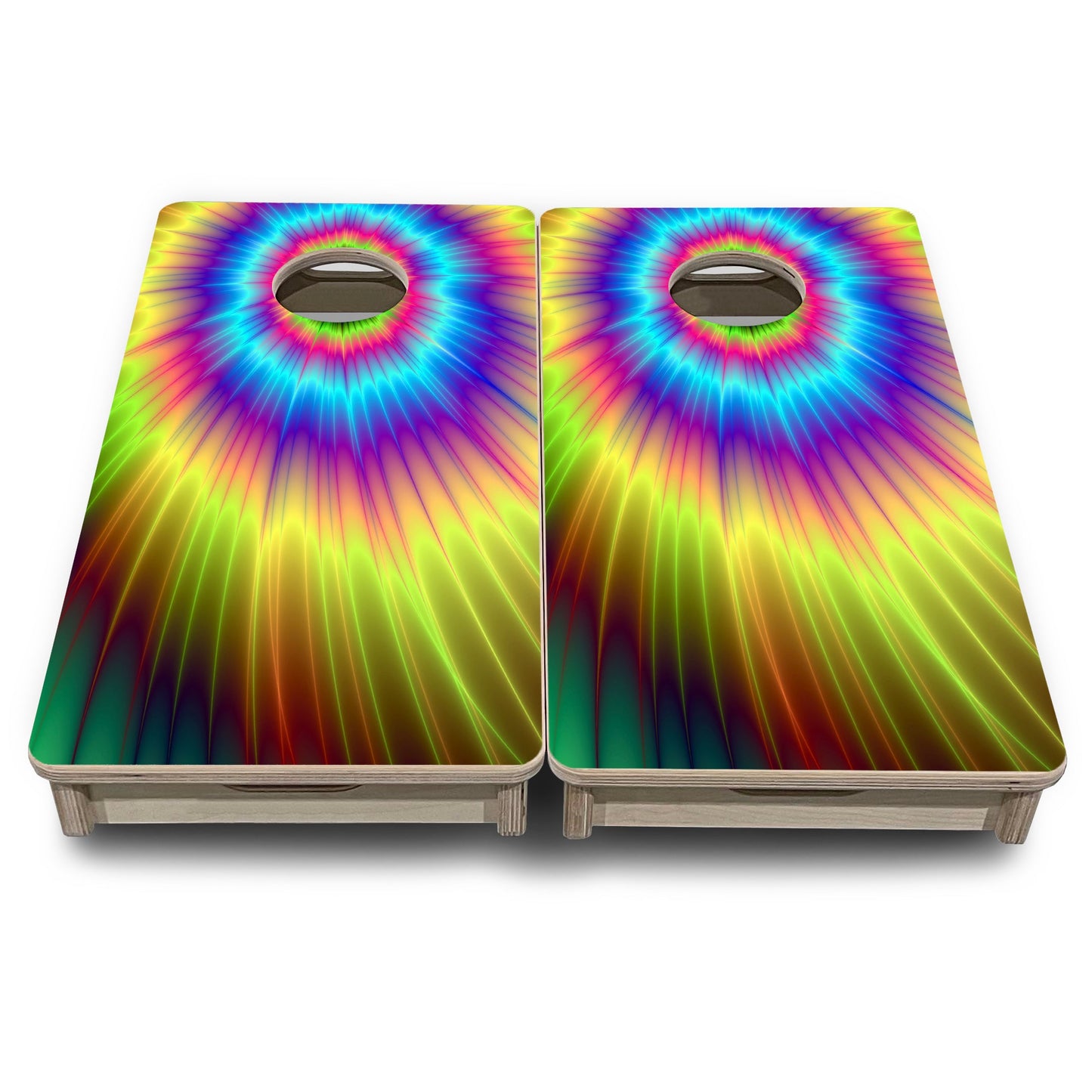 Mini Cornhole Boards - Tie Dye