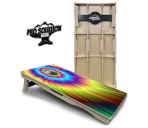 Cornhole Boards - Pro Solution Elite Series - Tie Dye